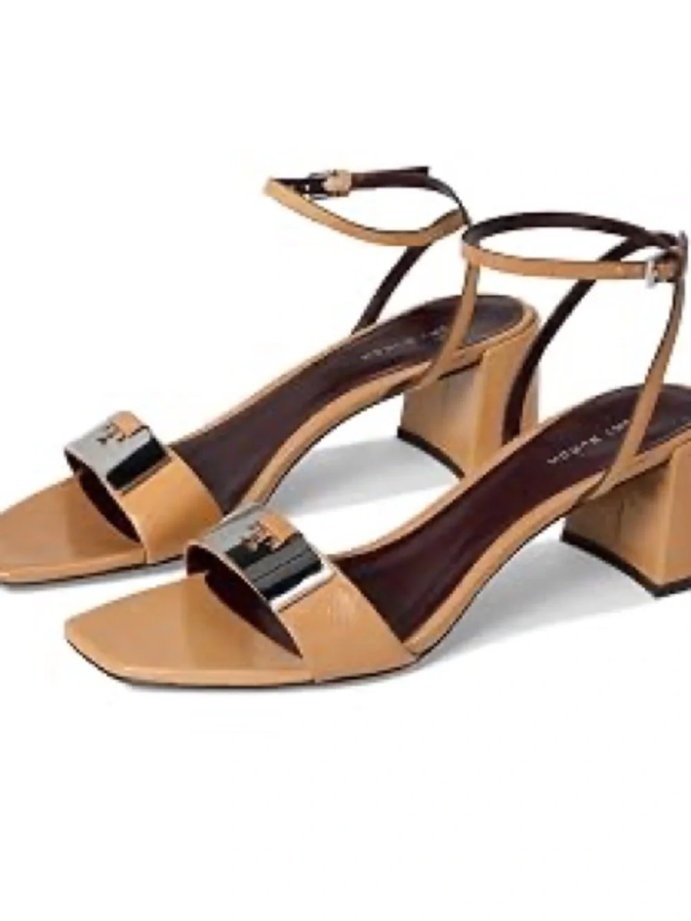 Tory Burch Womens Gigi Sandal 55MM Cantucci/Silver 8 Medium
